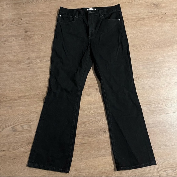 Uniqlo JW Anderson Shoe Cut Jeans size 32 - Picture 2 of 7